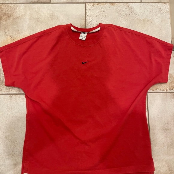 Nike - heavy knit cotton t shirt